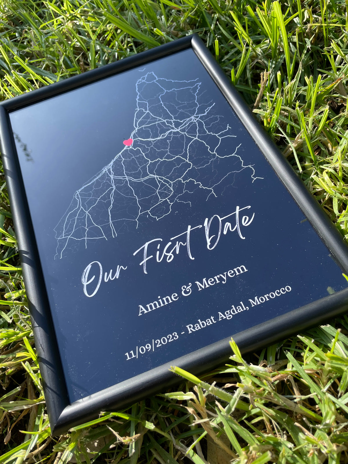 First Date Frame